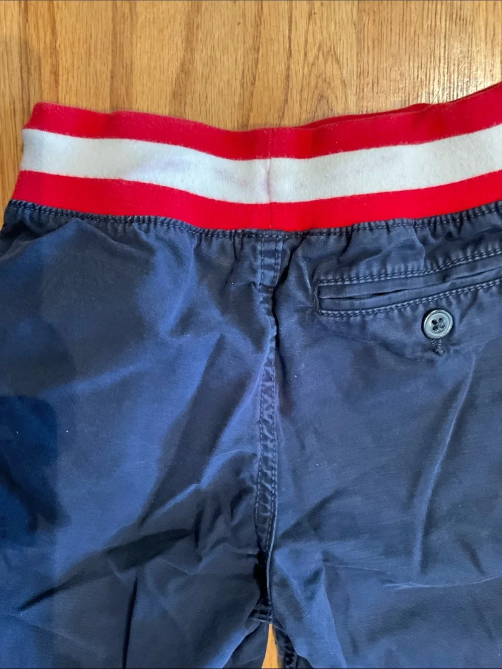 GAP Kids - SHORTS - Boy’s Size S (6/7) - Navy - Elastic Waist,  Drawcord